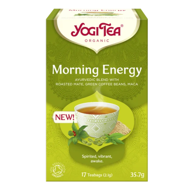 Βιολογικό Τσάι Morning Energy Yogi Tea 17 Φακελάκια 35.7gr