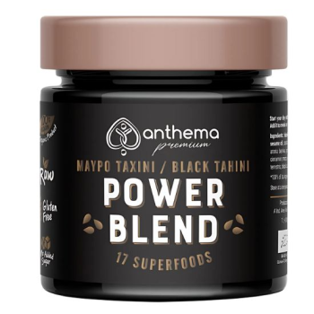 Βιολογικό Άλειμμα Power Blend με Μαύρο Ταχίνι & Superfoods Anthema 210gr