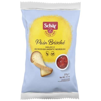 Ψωμί Brioche Χωρίς Γλουτένη σε Φέτες Schar 370gr