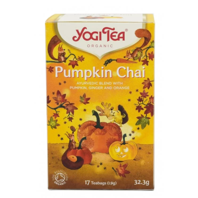 Βιολογικό Τσάι Pumpkin Chai Yogi Tea 17 Φακελάκια 32.3gr