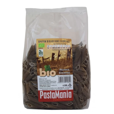 Βιολογικές Πέννες Σίκαλης Pastamania Όλα Bio 500gr