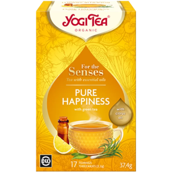 Βιολογικό Τσάι Pure Happiness Yogi Tea 17 Φακελάκια 37.4gr