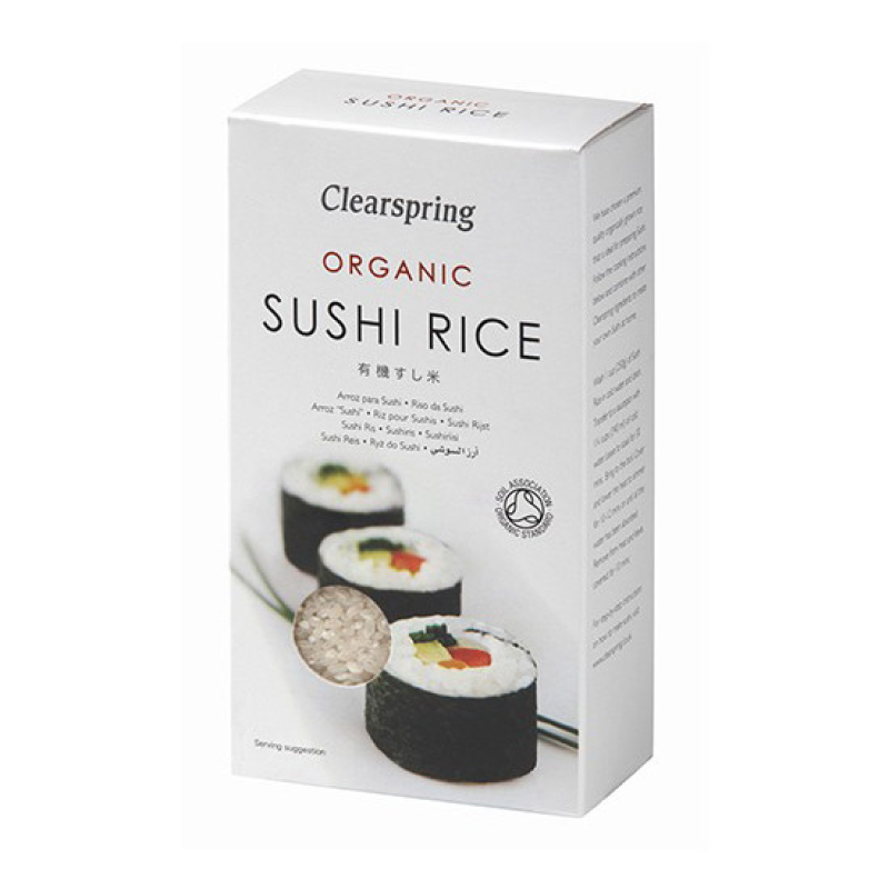 Βιολογικό Ρύζι για Sushi Clearspring 500gr