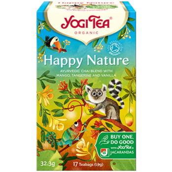 Βιολογικό Τσάι Happy Nature Yogi Tea 17 Φακελάκια 32.3gr