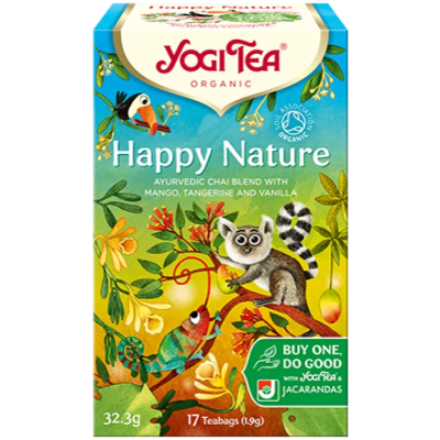 Βιολογικό Τσάι Happy Nature Yogi Tea 17 Φακελάκια 32.3gr