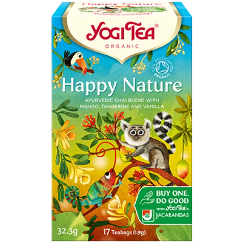 Βιολογικό Τσάι Happy Nature Yogi Tea 17 Φακελάκια 32.3gr